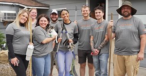 First Interstate Bank volunteers give back to the community for Service Day