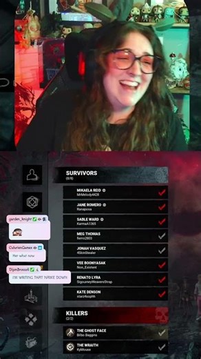 creative? dbd names | #carathehobbit on #Twitch