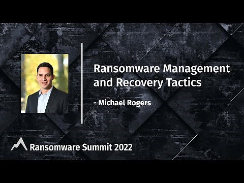 Ransomware Management and Recovery Tactics
