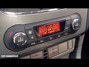 How to perform the self-test of the air conditioning on the Ford Focus.