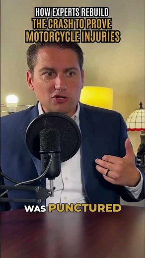 How Experts Rebuild the Crash to Prove Motorcycle Injuries