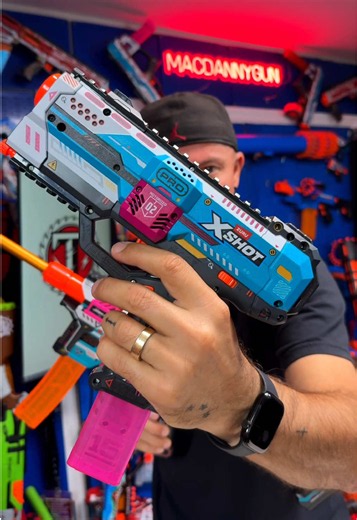 We sent @Danny the NEW XSHOT Pro Motorized Thrasher ⚡️ #XSHOT #XSHOTPRO #PROMOTORIZED #NEW