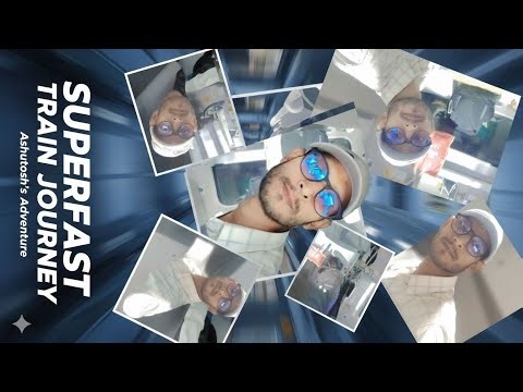 Super Fast Delhi Express Train Journey in AMAZING Detail #travel #train #funny #vlog @VSMONU