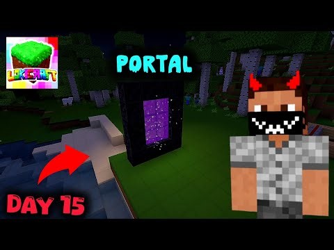 Loki Craft Day 15 Survive New Portal 😱 craft Gameplay video #Minecraft 🔥