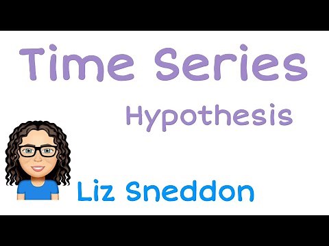 Time series Hypothesis example