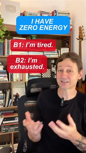 How would you say "I have zero energy" in English? 🇺🇸🇬🇧