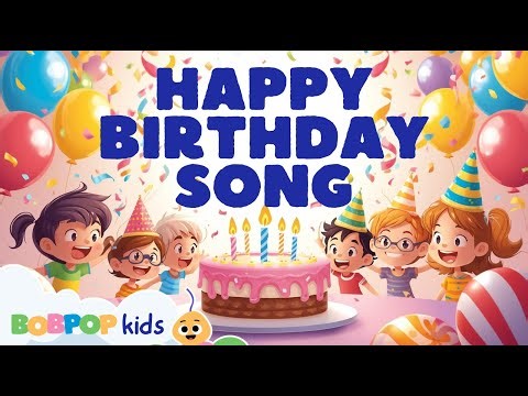 🎉 The Happy Birthday Song for Kids! 🎂 | Fun Dance + Sing-Along Party Song