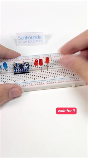 This Arduino Knows When You Tilt It 😲 | MPU6050 LEDs#Arduino #MPU6050 #TiltSensor #LEDProject #STEMEducation #ArduinoTutorial #DIYElectronics #MotionSensor #Accelerometer #TechProjects | SunFounder OpenSource