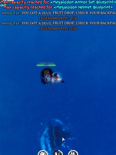 How To Megalodon Stack in GPO #roblox #robloxx #robloxfyp #grandpieceonline #gpo #anime #megalodon #fishing