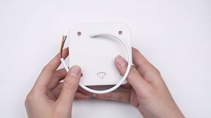 Door Bell, Soft DC 12V Wired Doorbell Door Alarm Home Office Access Control System 4 Core Door Dingdong Musical Wired Doorbell Chime