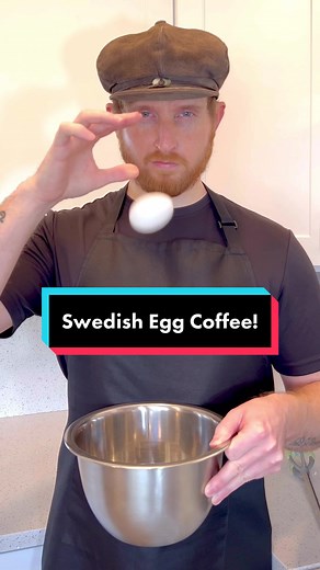 Swedish Egg Coffee Recipe Tutorial