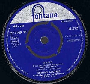 Johnny Mathis - Maria / Hey Love