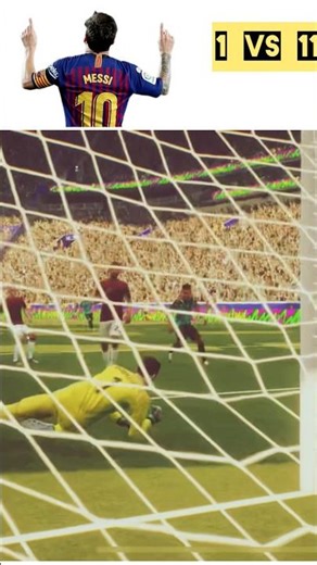 1 vs 11 🙆🏻 mesii 🥶#efootball #football #konami