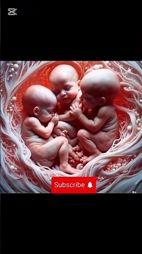Inside the Womb: Triplet Fetal Movement in 3D Animation