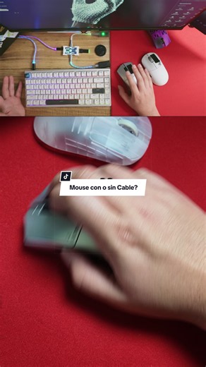 Mouse con cable o sin cable: ¿cuál elegir para PC gaming?