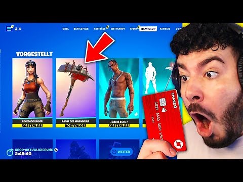 der GANZE ITEM SHOP ist KOSTENLOS für 24 STUNDEN ... Fortnite