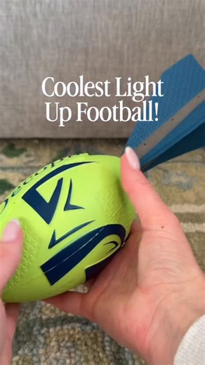 Sweet Savings and Things®️ on Instagram: "⭐️ Comment “FOOTBALL” and I’ll send you the link to this glow-in-the-dark football! ✨ It lights up, changes colors, and keeps the game going even after sunset! Rechargeable and perfect for backyard play, bonfire nights, birthdays, and is such a fun way to get kids outside and moving! This one is always a huge hit! 🤍 ⭐️ You can also shop by clicking the link in my profile above and tapping “Shop My Instagram Posts.” #amazonfinds #kidsgifts #teengifts #ou