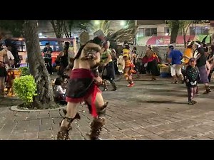 Mexicans Do An Ancient Ritual Dance Called the Conchero At Midnight -Dia de Muertos in Xochimilco
