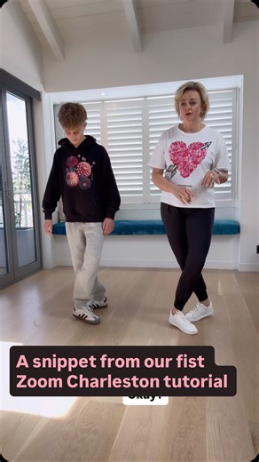 Nerida Jantti on Instagram: "A little snippet of our first ever zoom FREE dance lesson. 😍 . Thank you to those who joined us, we were a little nervous, but had some fun and hope we got you dancing! . As it was a short session, we focussed on the. Charleston step and another of our popular shuffle steps. . For the extended (and more detailed version) go to our YouTube channel and you can dance along with us! . Thank you for watching and keep an eye out for our next one or check out our dance tut