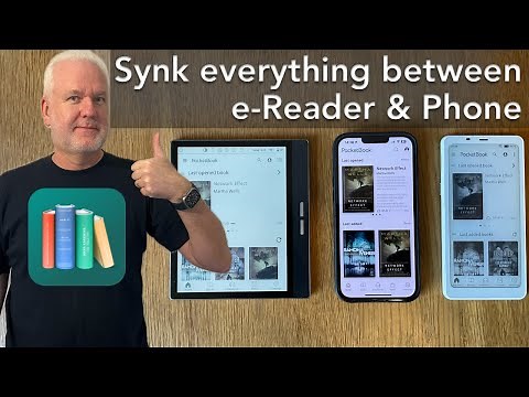 E-Reader + iPhone or Android Phone in Sync - Books, Reading Progress, Bookmarks, Highlights & Notes!