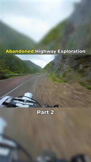 Abandoned highway exploration pt2 #crf250r #djiosmoaction4 #abandoned #exploration #dji | povo250