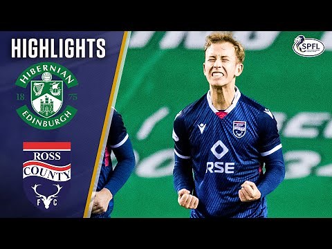 Hibernian 0-2 Ross County | Paton Scores From Range To Lift County | Scottish Premiership