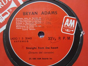 Bryan Adams - Straight From The Heart = Directo Del Corazon / Cuts Like A Knife = Hiere Como Una Navaja