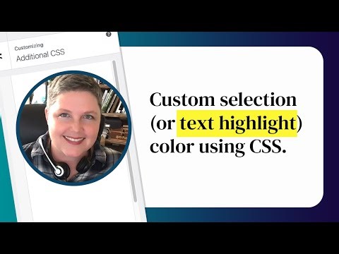 Custom Selection (Text Highlight) Color Using CSS