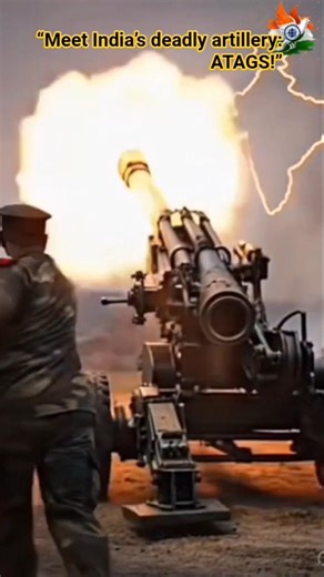 Made in India ATAGS Howitzer 🇮🇳,#ATAGS #IndianArmy #IndianArtillery #MadeInIndia #Shorts #YTShorts,