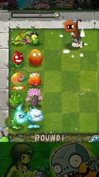 PvZ2 - 5 teams Plant lv1 vs Buckethead Zombie #Shorts #pvz #pvz2 #pvz2gameplay #pvzmod