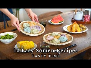 10 Easy Somen Noodle Recipes for Summer | Japanese Summer Noodles
