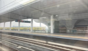 D2191次列车通过长兴站