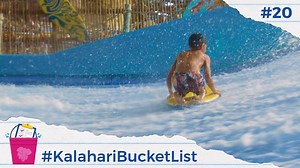 No. 20: Surfing indoors?! Hang ten on Flowrider – just like off the coast of South Africa: ✅ #KalahariBucketList http://ms.spr.ly/6015rLKs3 | Kalahari Resorts & Conventions