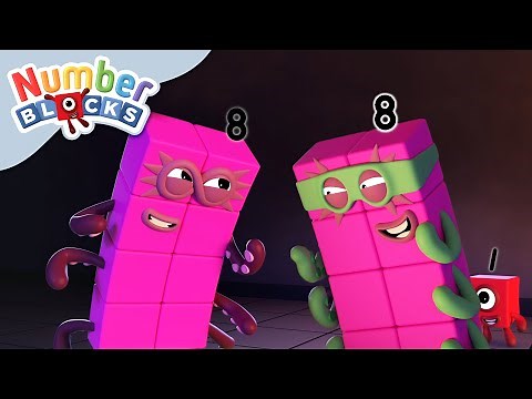 ‪@Numberblocks‬ | Octoblock Vs. Octonaughty 🦸🦹 | Educational | Learn to Count