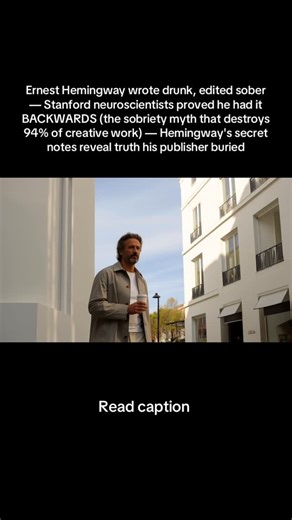 Magnum on Instagram: "1. Stanford neuroscience team analyzing Hemingway’s archived manuscripts discovered handwritten notes contradicting his famous quote. Original journal entry from 1952: “Fools think I write drunk. I write sober at 6 AM, edit drunk at midnight. Publishers made me reverse it for image. Truth scares people.” Lab analysis of manuscripts confirmed morning drafts were rigid, academic, unpublishable. Drunk midnight edits contained the genius that made him Hemingway. 2. The inverted