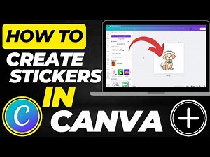 How To Create Stickers in Canva | Make Custom Stickers for Free!