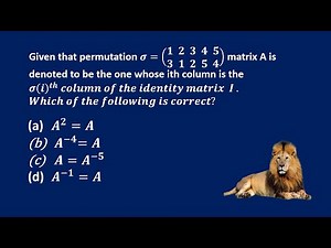Permutation matrix