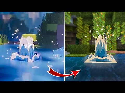 ВСПЛЕСКИ И БРЫЗГИ ВОДЫ В МАЙНКРАФТ?