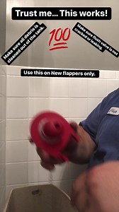 If you’ve ever replaced a flapper only to have it still leak even when there’s nothing wrong with the flush valve. Try this out. I promise you it will work to seal the flapper until it makes a permanent seal with the flush valve. DON’T KNOCK IT TIL YOU TRY IT! #plumbing #plumber #plumbproud #DIYPlumbing #diy #toilet #learn #viralreels #fyp #ToiletRepair #handyman #plumbers #fypシ゚viral #flapper #tipsandtricks #plumbinglife | The Plumbing Jedi