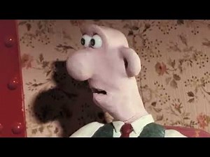 Gromit gets his sausage stuck in the toaster