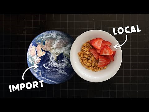 why eating local isn't always eco friendly