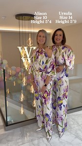 Jumpsuit of Dreams☁️💐 Shop Jumpsuit👉🏼 https://walkinwardrobeonline.com/products/alana-cold-shoulder-jumpsuit-in-purple-floral Shop Heels👉🏼 https://walkinwardrobeonline.com/products/sadie-faux-croc-heel-in-silver Love Laura Xo | The Walk In Wardrobe Online