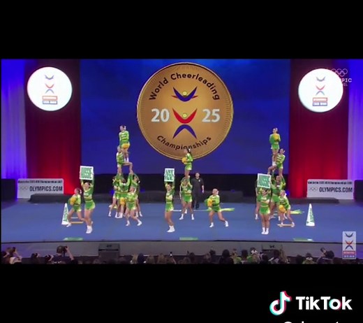 Team Australia All-Girl Cheerleading Semifinals 2025