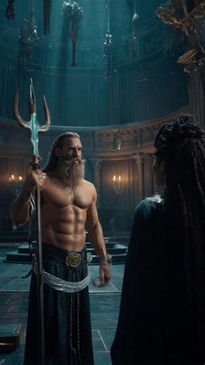 Medusa steps into Poseidon's throne room, her fury filling the air. But Poseidon only smirks, unfazed by her presence. ‘I am not your true enemy,’ he says with a mocking tone. ‘The one you should settle the score with is Athena…’ Medusa's eyes flicker with hesitation for a moment, as Poseidon's words echo in her mind. The moment of decision is near. 🔥👁️ #Medusa #Poseidon #GreekMythology #AIArt #EchoAIStudio