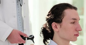 Otoscopic Examination Young Male Patient By Stock Footage Video (100% Royalty-free) 3479615403 | Shutterstock