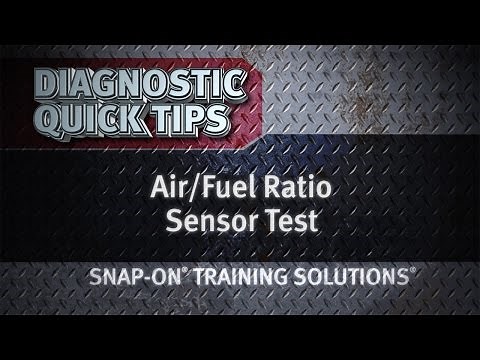 Air/Fuel Ratio Sensor Test- Diagnostic Quick Tips | Snap-on Training Solutions®