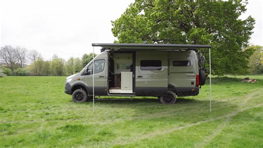 The "Freedom 4X" Camper Van Redefines Off-Grid Luxury, It's Jam-Packed With Cool Features