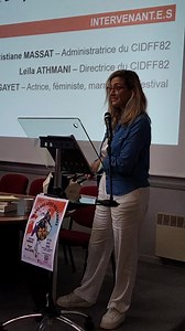 Julie Gayet raconte à Montauban l'histoire d'Olympe de Gouges à l'occasion des 40 ans du CIDFF. L'actrice va jouer et réaliser un film sur cette figure féministe montalbanaise à Villefranche-de-Rouergue. | TOTEM - Tous les tempos de la radio