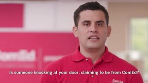 7.5K views · 33 reactions | Be aware of scammers knocking on your door claiming to be from ComEd. When in doubt, shut them out! Learn more at: ComEd.com/ScamAlert #TipTuesday | ComEd | Facebook