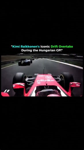 Explaining the Sport on Instagram: "Kimi Räikkönen’s opening lap overtake at the 2016 Hungarian Grand Prix remains one of the most technically impressive moves of the modern Formula 1 era. Starting 14th after Ferrari’s qualifying struggles, Räikkönen gained several positions immediately and completed a bold pass around the outside of Turn 2, a long left hand corner taken while the field was still tightly packed. Executing the move on the dirtier outside line, he carried speed through visible ove